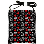 XO Valentines day pattern Shoulder Sling Bag