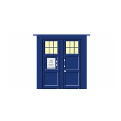 Tardis Doctor Who Time Travel Satin Wrap by Wegoenart