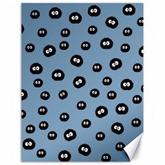 Totoro - Soot Sprites Pattern Canvas 18  X 24  by Valentinaart