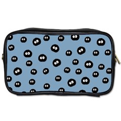 Totoro - Soot Sprites Pattern Toiletries Bag (two Sides) by Valentinaart