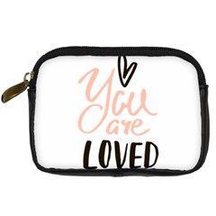 You Are Loved Digital Camera Leather Case by alllovelyideas