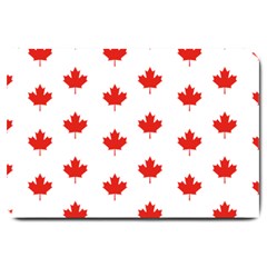 Maple Leaf Canada Emblem Country Large Doormat  by Mariart