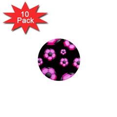 Wallpaper Ball Pattern Pink 1  Mini Magnet (10 Pack)  by Alisyart