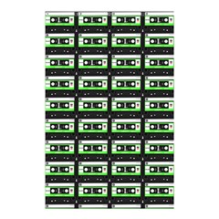 Green Cassette Shower Curtain 48  X 72  (small)  by snowwhitegirl