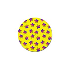 Ombre Glitter  Star Pattern Golf Ball Marker (4 Pack) by snowwhitegirl