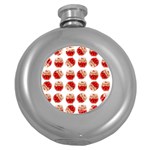 Kawaii Jam Jar Pattern Round Hip Flask (5 oz)