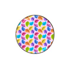 Colorful Leaves Hat Clip Ball Marker (4 Pack) by snowwhitegirl