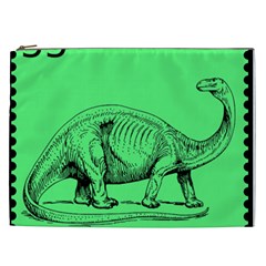 Dinoland Stamp - Cosmetic Bag (xxl) by WensdaiAmbrose