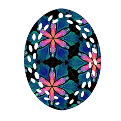 Ornament Digital Color Colorful Ornament (oval Filigree) by Pakrebo