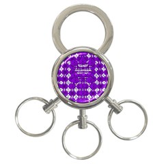 Happy  Day Valentines Every Day 3-ring Key Chains by pepitasart