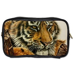 Tiger Cub  Toiletries Bag (two Sides) by ArtByThree