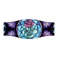 Cathedral Rosette Stained Glass Beauty And The Beast Stretchable Headband by Sudhe