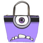 Evil Purple Bucket Bag