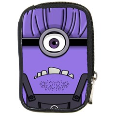 Evil Purple Compact Camera Leather Case by Sudhe