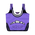 Evil Purple Full Print Recycle Bag (M)