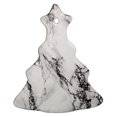 Marble Pattern Ornament (christmas Tree)  by Sudhe