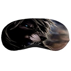 Angry Lion Digital Art Hd Sleeping Masks by Sudhe