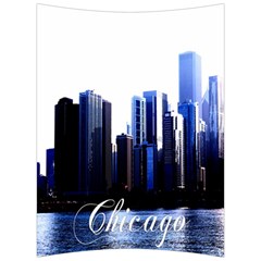Abstract Of Downtown Chicago Effects Back Support Cushion by Sudhe