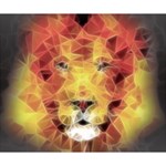 Fractal Lion Deluxe Canvas 14  x 11  (Stretched) 14  x 11  x 1.5  Stretched Canvas