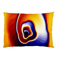Fractal Art Paint Pattern Texture Pillow Case (two Sides)