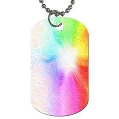 Psychedelic Background Wallpaper Dog Tag (one Side) by Sudhe
