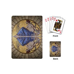 Mosaic Painting Glass Decoration Playing Cards (mini) by Sudhe