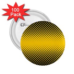 Dot Halftone Pattern Vector 2 25  Buttons (100 Pack) 