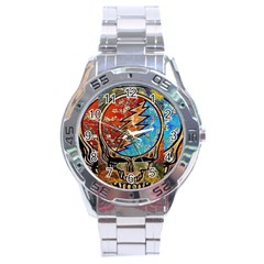 Grateful Dead Rock Band Stainless Steel Analogue Watch by Sudhe