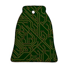 Circuit Board Electronics Draft Ornament (bell) by Pakrebo