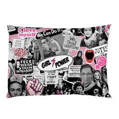 Feminism Collage  Pillow Case (two Sides) by Valentinaart