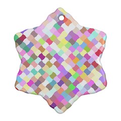 Mosaic Colorful Pattern Geometric Ornament (snowflake)