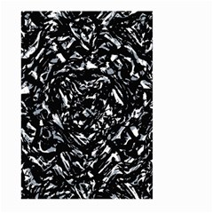 Dark Abstract Print Large Garden Flag (two Sides) by dflcprintsclothing