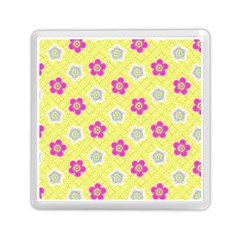 Traditional Patterns Plum Memory Card Reader (square)