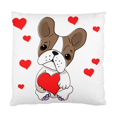 Animation Dog Cute Animate Comic Standard Cushion Case (two Sides) by Sudhe