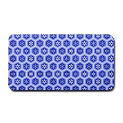 Hexagonal Pattern Unidirectional Blue Medium Bar Mats