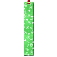 St Patricks Day Pattern Large Book Marks by Valentinaart