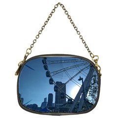 Navy Pier Chicago Chain Purse (two Sides) by Riverwoman