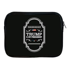 Trump Is My President Maga Label Beer Style Vintage Apple Ipad 2/3/4 Zipper Cases by snek