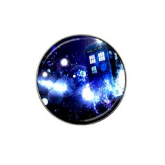 Tardis Background Space Hat Clip Ball Marker (10 Pack) by Sudhe