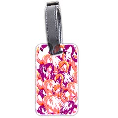 Flamingos Luggage Tags (two Sides) by StarvingArtisan