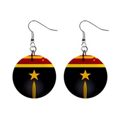 Iran Special Forces Insignia Mini Button Earrings by abbeyz71