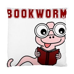 Literal Bookworm Standard Cushion Case (two Sides)