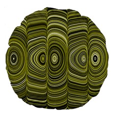 Electric Field Art Xxxiii Large 18  Premium Flano Round Cushions by okhismakingart