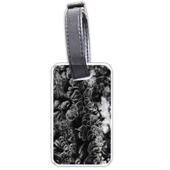 Tree Fungus Branch Vertical High Contrast Luggage Tags (one Side)  by okhismakingart