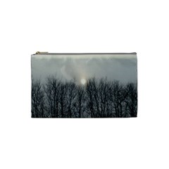 Foggy Forest Cosmetic Bag (small) by okhismakingart