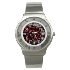 Floral Stars Stainless Steel Watch