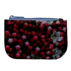 Floral Stars Large Coin Purse
