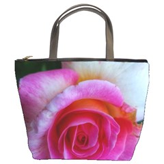 Spiral Rose Bucket Bag by okhismakingart