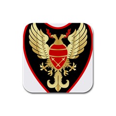 Iranian Army Karate Badge Rubber Square Coaster (4 Pack)  by abbeyz71