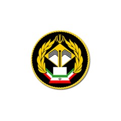 Iranian Army Badge Of Associate Degree Conscript Golf Ball Marker (4 Pack) by abbeyz71